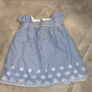 🎉4 for $20 Baby Gap Stripe Eyelet Dress, 3-6 mo